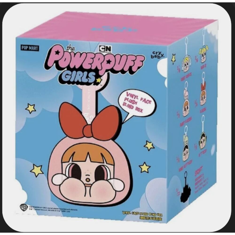 Popmart Powerpuff Girls Crybaby Plushie Sealed